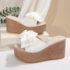 Ciabatte con plateau taglia grande scarpe da donna estate nuove piattaforma impermeabile tavolo con ciabatte scarpe da donna