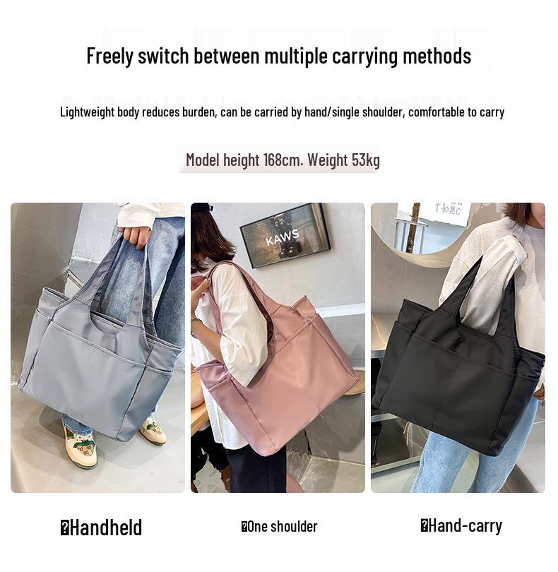 2025 Trendy Women's Multi-Pocket Oxford Cloth Handbag - Large Capacity Nylon Shoulder Casual Dance Bag