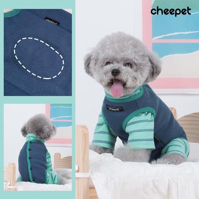 Slight Color Difference of Dog Clothes, Plush Warm Four-legged Clothes In Autumn and Winter, Home Anti-cold Pet Belly Clothes