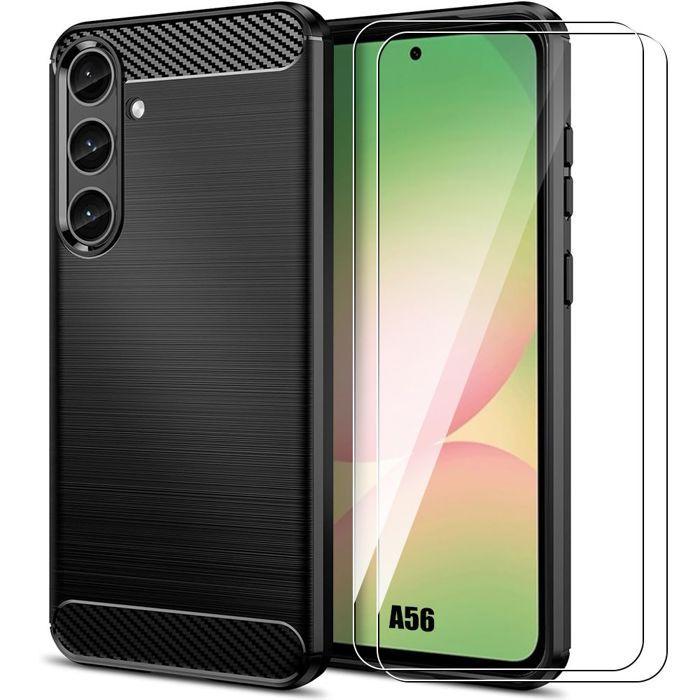 Coque de protection - BOOLING - Samsung Galaxy A56 5G - Antichoc - Silicone - 2 Verres Trempés