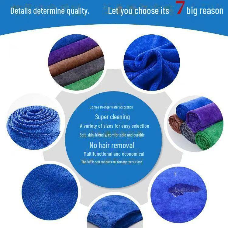 Hochsaugfähige, nicht fusselnde Reinigungstücher für Haushalt, Küchen, Hotels und Autowaschanlagen