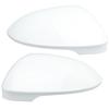 1 Pair Rearview Mirror Cover Cap For VW GOLF 8 MK8 - Without Lane Change Assist Hole Side Mirror Cover Car Accessories
