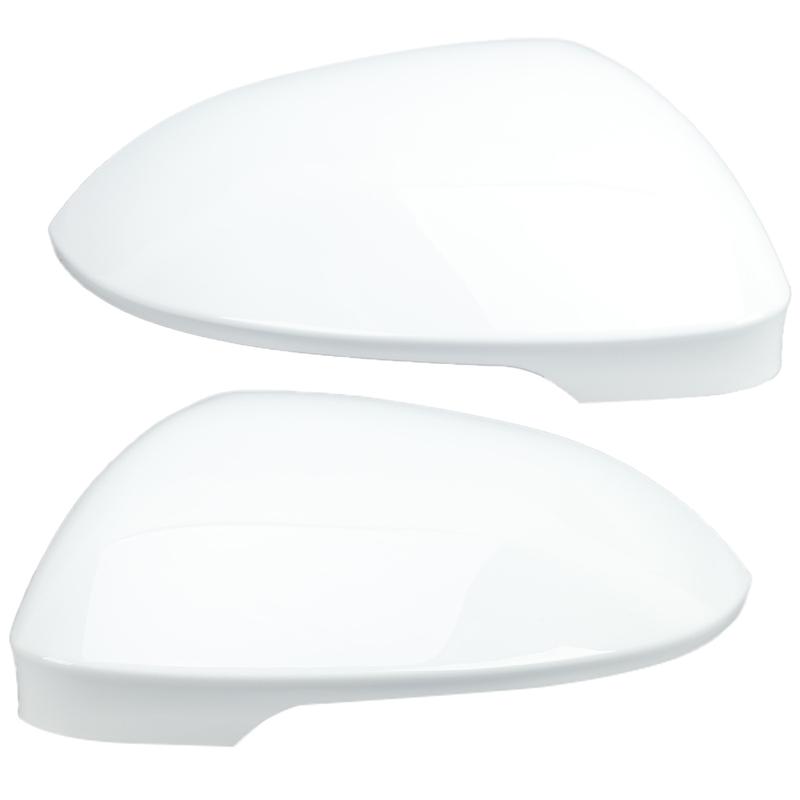 1 Pair Rearview Mirror Cover Cap For VW GOLF 8 MK8 - Without Lane Change Assist Hole Side Mirror Cover Car Accessories