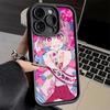 Phone Case for iPhone 17 Air 16E 15 16 Pro Max Anime Kwaii Girl Ins Style Cover 14 Plus 13 12 Mini Soft Shell Silicone Fundas