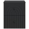 Wall Mounted Nightstand Black 33 X 34.5 X 40 Cm