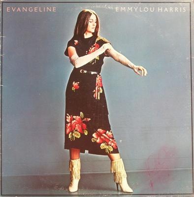 LP Record EMMYLOU HARRIS  Evangeline XBS3508 Warner Bros. Re 1981 Canada CountryFolk Used