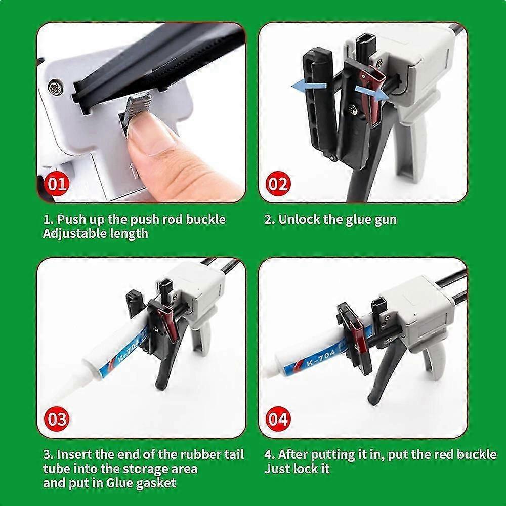 Silicone Manual Glues Guns Toothpaste Tube Extruder Tube Squeezing Machine