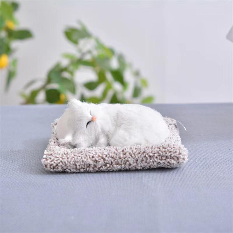 Adorable Cat Figurine with Bell - Perfect Birthday Gift for Girlfriends, Kids, and Cat Lovers