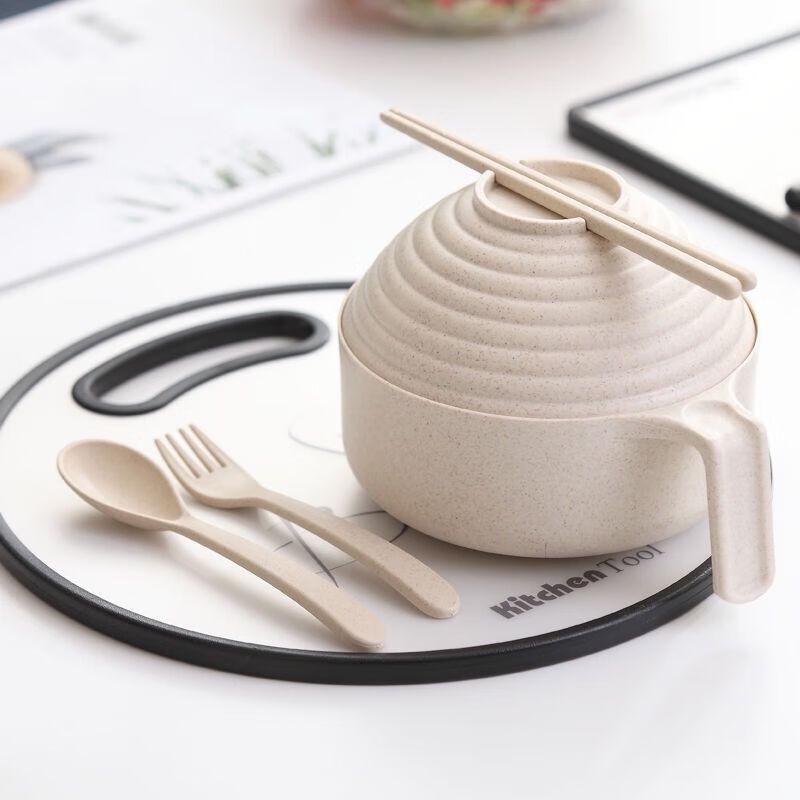 Qianxing Eco-Friendly Wheat Straw Bowl Set