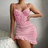 Sexy Lace Camisole Mesh Lingerie Lingerie Nightgown For Women