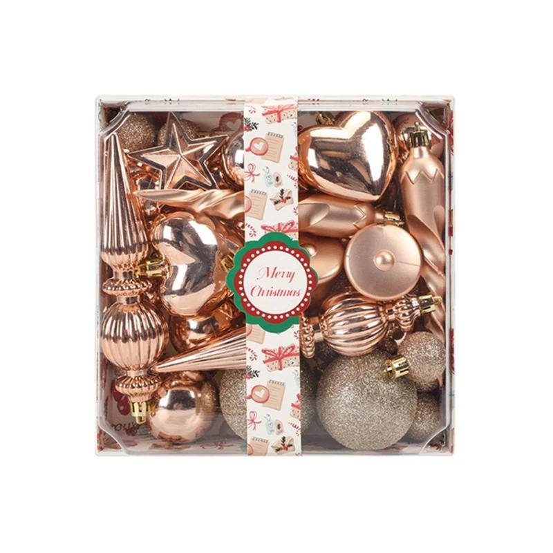 36pcs Christmas Ball Ornaments Candy Cane Ornaments Christmas Tree Decorations Xmas Hanging Peppermint Lollipop Hanging Ornament