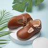 Girls' Comfortable Leather Princess School Shoes - Non-slip Sole