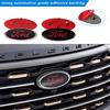 14.5cm Car Front Badge Emblem Replacement Accessories For Ford ST Fiesta Focus Mk2 3 4 Edition Mondeo Fusion Ecosport Ranger