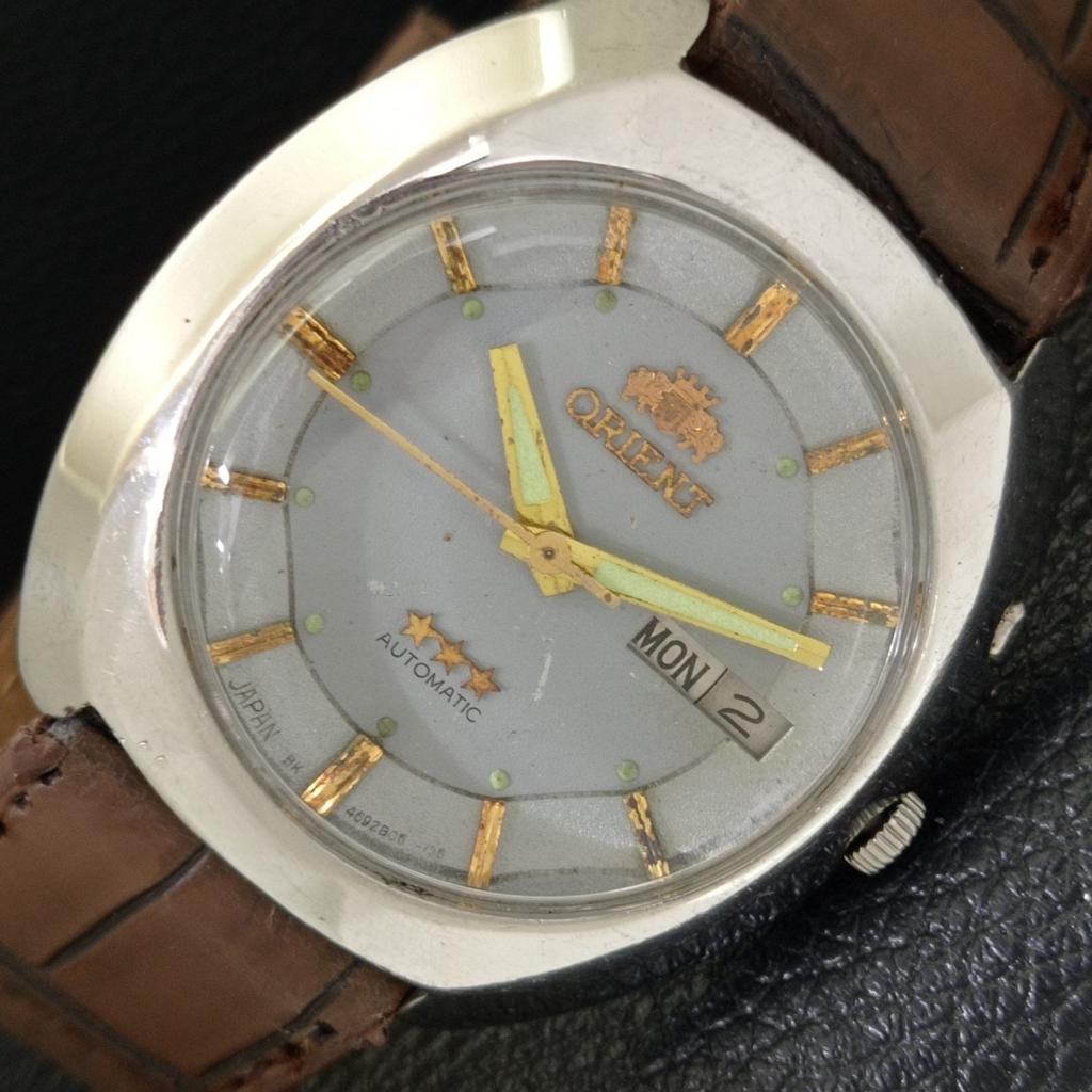 

ВИНТАЖНЫЕ МУЖСКИЕ ЧАСЫ ORIENT AUTOMATIC 46941 JAPAN С ОРИГИНАЛЬНЫМ ЦИФЕРБЛАТОМ a700725-5 R204-a700725
