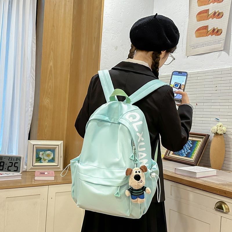 Schoolbag1011 backpack female Korean version ins style college student schoolbag female Japanese male and female primary school students large