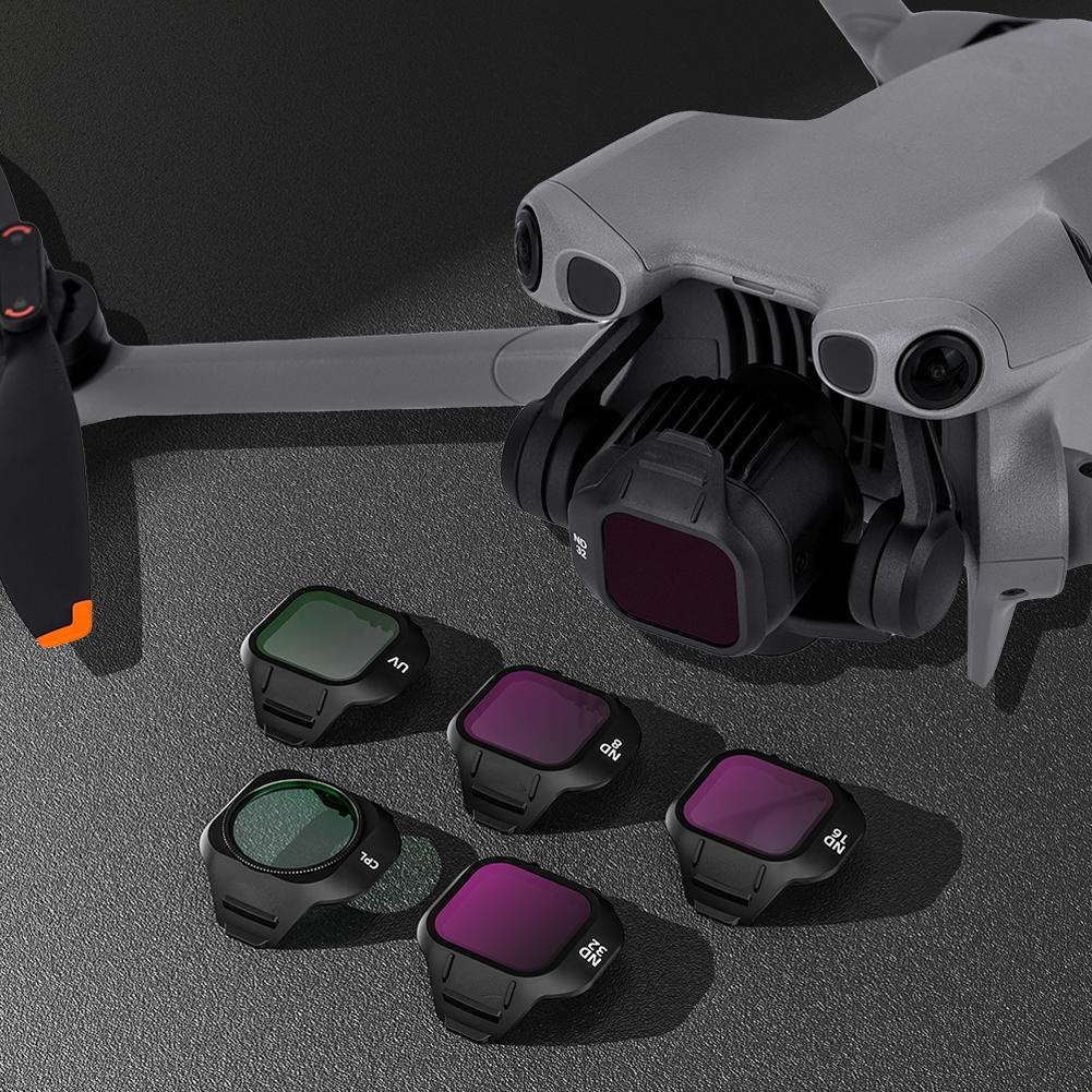 Objektivfilter für DJI Mini 5 Pro Drohne UV CPL ND8/ND16/ND32 Filterset Optisches Glasobjektiv Drohnenfotografie Zubehör
