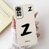 For Xiaomi Redmi Note 11 4G Case Cute Letters Soft Phone Cases For Redmi Note 11 S 11S Note11 4G Silicon Soft Cover 6.43"