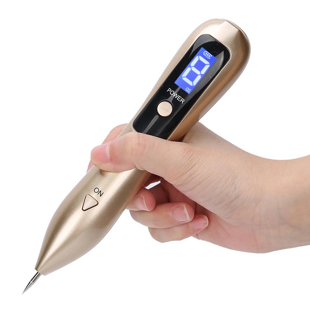 Mole Removal Pen 9 Gears Adjustment Dark Spot Freckle Remover with Blue Light