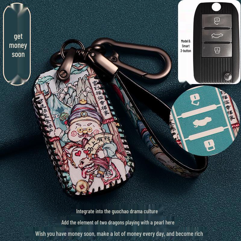 Roewe RX5 Max Schlüsselhülle für i5/RX3/360/550/350/RX8/i6 Plus Automodelle