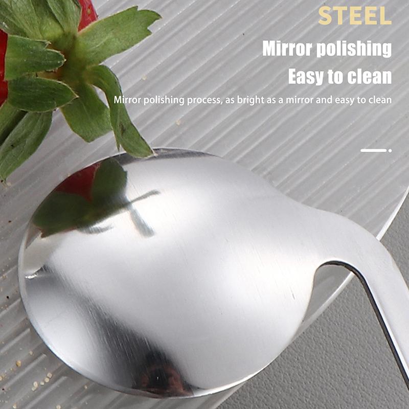 1Pc Stainless Steel Angled Offset Spoon Left/Right Hand Curved Feeding Spoon For Children Elderly Patients Adaptive Utensils
