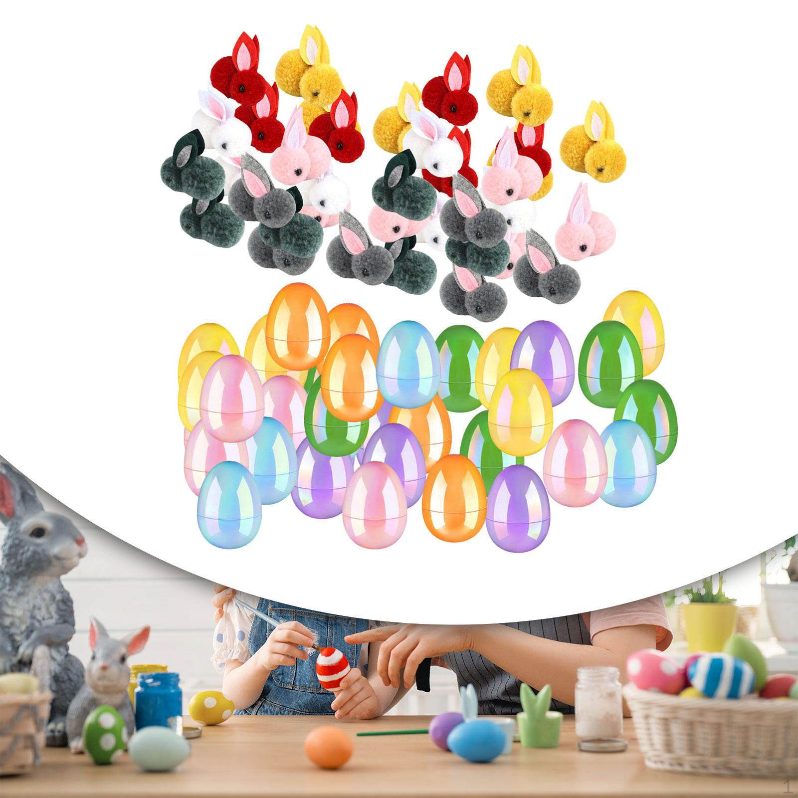 

Різнокольорові великодні яйця, наповнювачі для кошика всередині іграшок, сувеніри для вечірок, яйця, полювання 36 Eggs