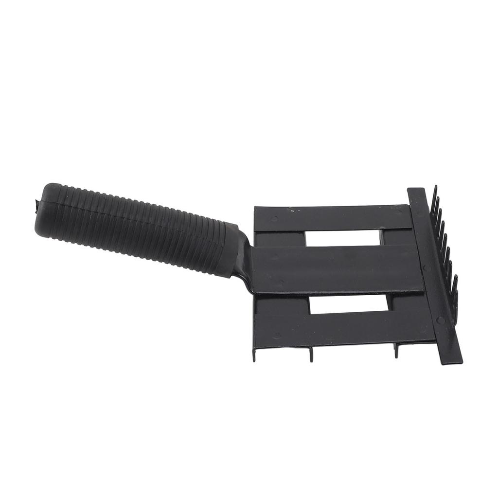 Livestock Shedding Comb ABS Iron Cattle Grooming Comb Cow Cattle Hair Brush Tool for Horse Sheep