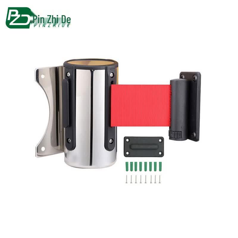 Wall-Mounted Retractable Belt Barrier
