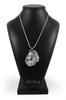 Collie Rough, Long-Haired Collie – Necklace with a Dog, Dog Pendant On a Silver Chain |