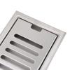 304 Stainless Steel Floor Drain Rectangular Channel Drain Durable Linear Shower Drain  Balcony