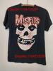 The Misfits Skull Face T Shirt 90s Y2k Cinder Block Danzig Vintage Designer Clothes Streetwear Unisex Fashion Soft