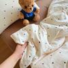 A-Class Cotton Duvet Cover: Double Layer Gauze for Fresh & Simple Style, Fits Single/Double Beds