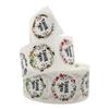 100-500pcs Flowers Round Thank You Stickers for Supporting Small Business Seal Labels for Thank You Cards,Wedding Party