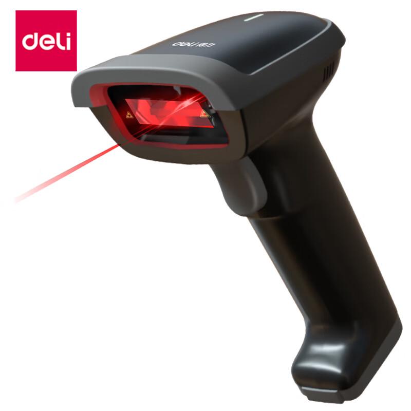 Deli 1D Wireless Laser Barcode Scanner