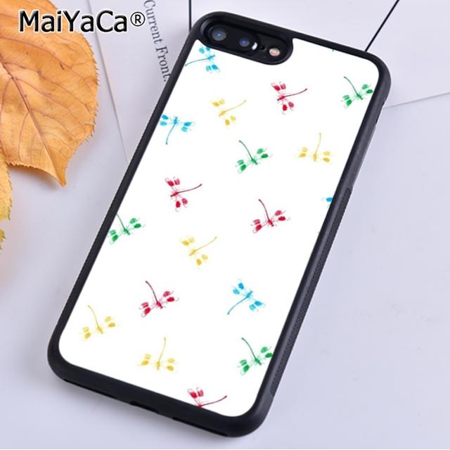 MaiYaCa Colorful Dragonfly Phone Case For iPhone 17 Air 16 15 14 plus 11 12 13 Pro Max coque Cover Shell