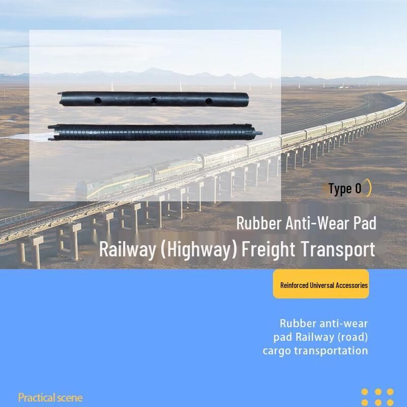 O-Type Rubber Anti-Wear Sleeve/Pad for Railway Bundling