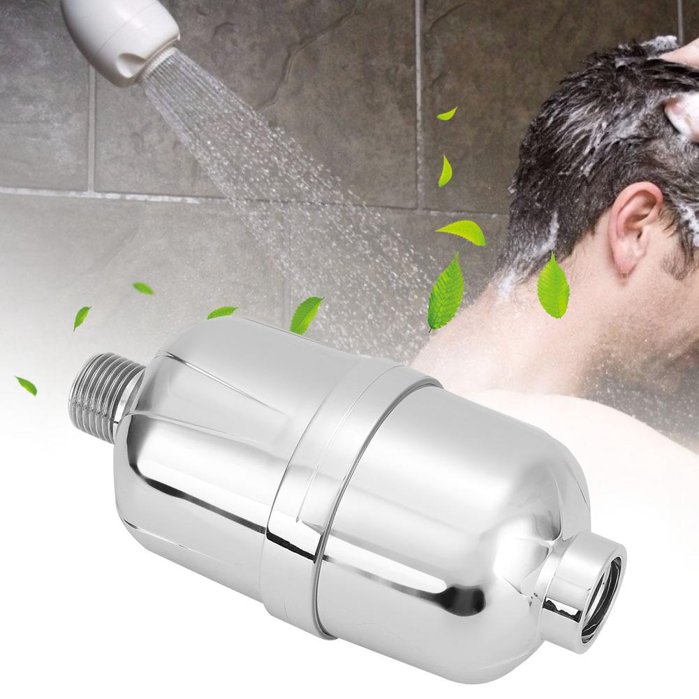 G1 2in Bathing Shower Filter Showering Water Purifier Filtration Replacement Cartridges for Home BathroomSY 14 Silver