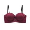 Year of the Rat Red Sexy Lace Wireless Padded Bra for Women
