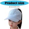 Kids Outdoor Sun Protection Hat Cotton Polyester Mix Adjustable Closure Bows Embellishment 5 Vibrant Colors