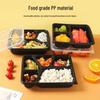 ONYLM 1000ml Disposable 4-Compartment Meal Prep Containers