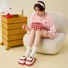 Women's Winter Fashion Cute Apple Cotton Slippers