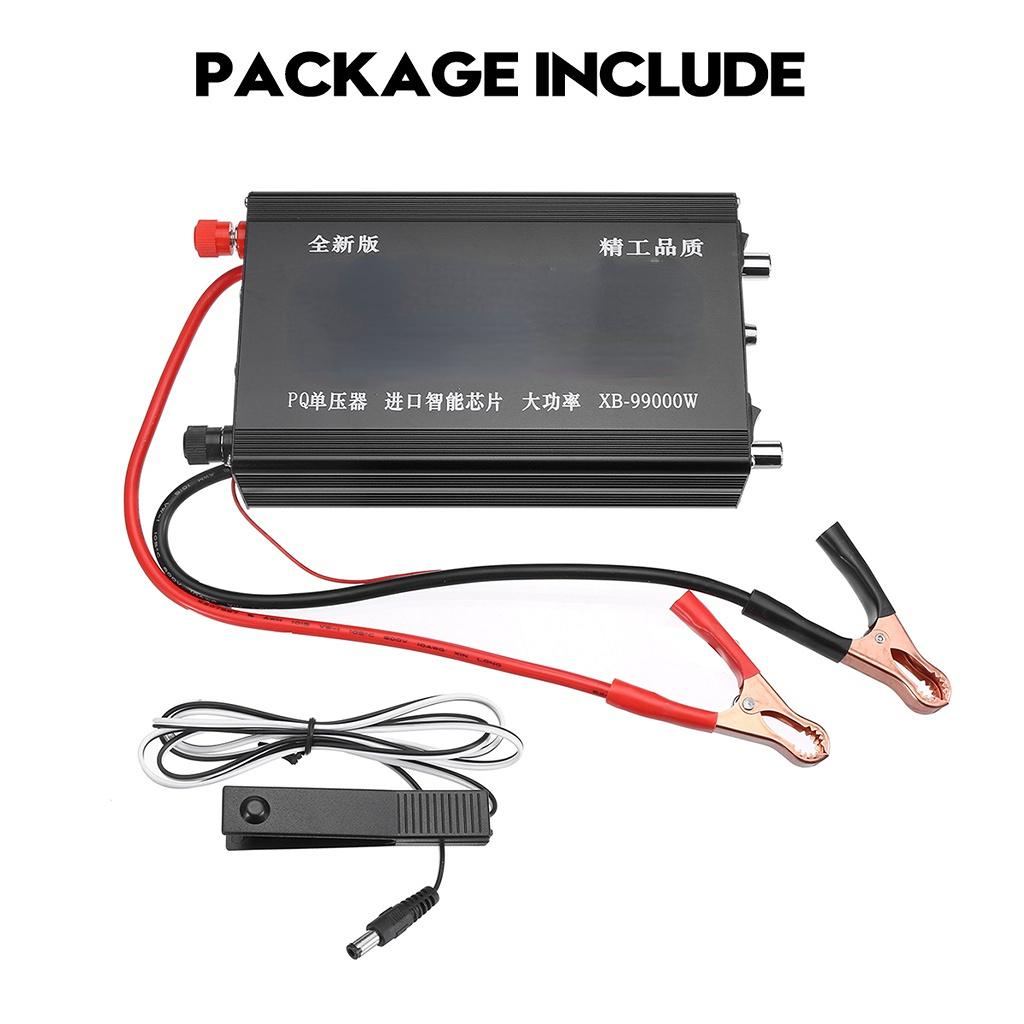 99900W Electronic Fisher High Power Fishing Machine 12V 20A 230 * 120 * 45mm