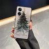 Cartoon Christmas Tree Black Soft Phone Cover Case for Xiaomi Redmi A4 10 13C A3 9 K40 K80 Pro A1 A2 Plus 12C 14C A5