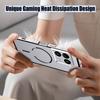 Aluminum Metal Frame Frosted Transparent Phone Case For Sony Xperia 1 VIII, Magnetic Wireless Charging Cover