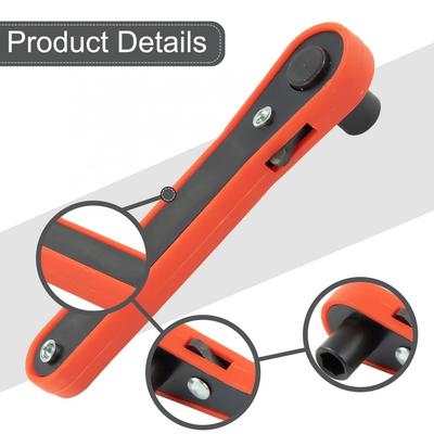 Efficient Ratchet Spanner Screwdriver Ergonomic Handle Suitable for Small Fixes