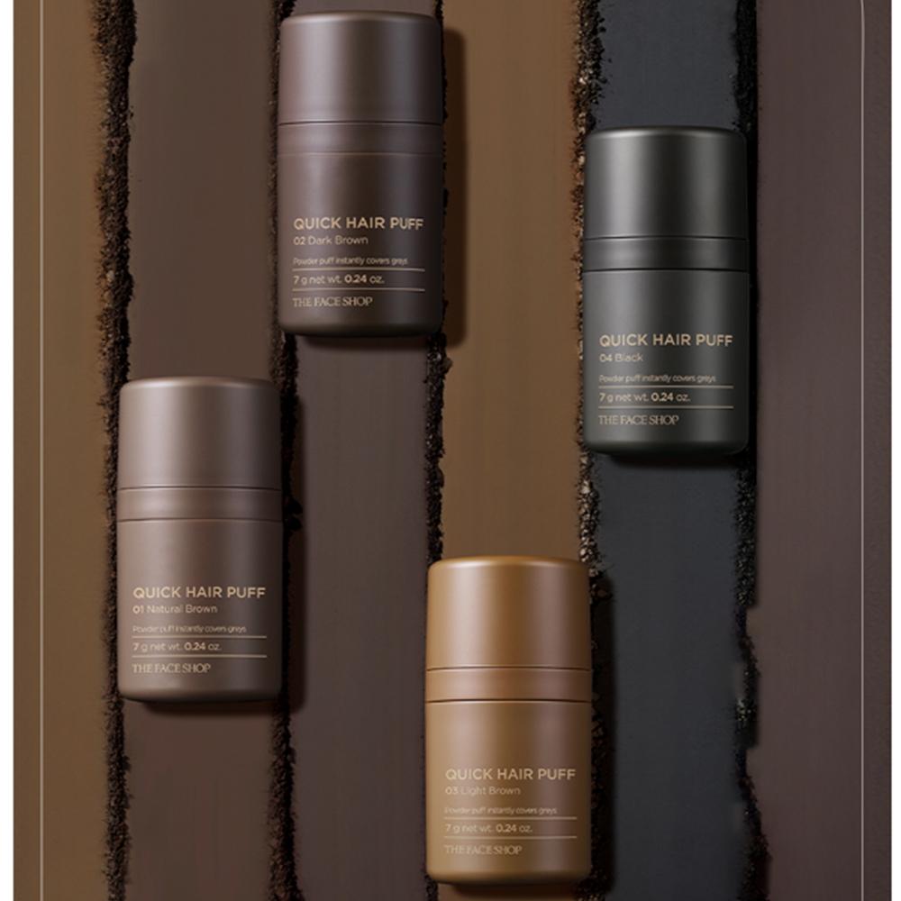 The Face Shop Rýchla vlasová púdrenka – Púder na tieňovanie línie vlasov 7 g (4 Možnosti)