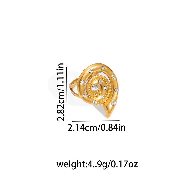 Серьги-пусеты «Ракушка» из циркония и цветов серии «Океан» - Элегантные, Роскошные пусеты для женщин