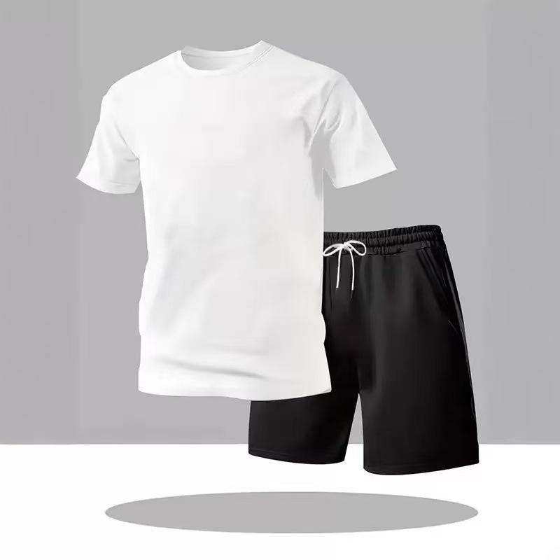 Men's Quick-Dry Short-Sleeve Running Sportswear Set