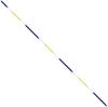 SASAKI Gymnastics 4m Purple Blue X White X Shine MJ714HG Ribbon, High-Pitch Gradient, Ribbon, Yellow,