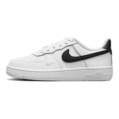 Air Force 1 SE 40th Casual Protišmyková Odolná Nízka Skate Obuv Detská teniska Čierna Biela FJ2887-100