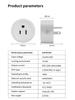 Smart WiFi US Standard Socket with Tuya Zigbee & Voice Control